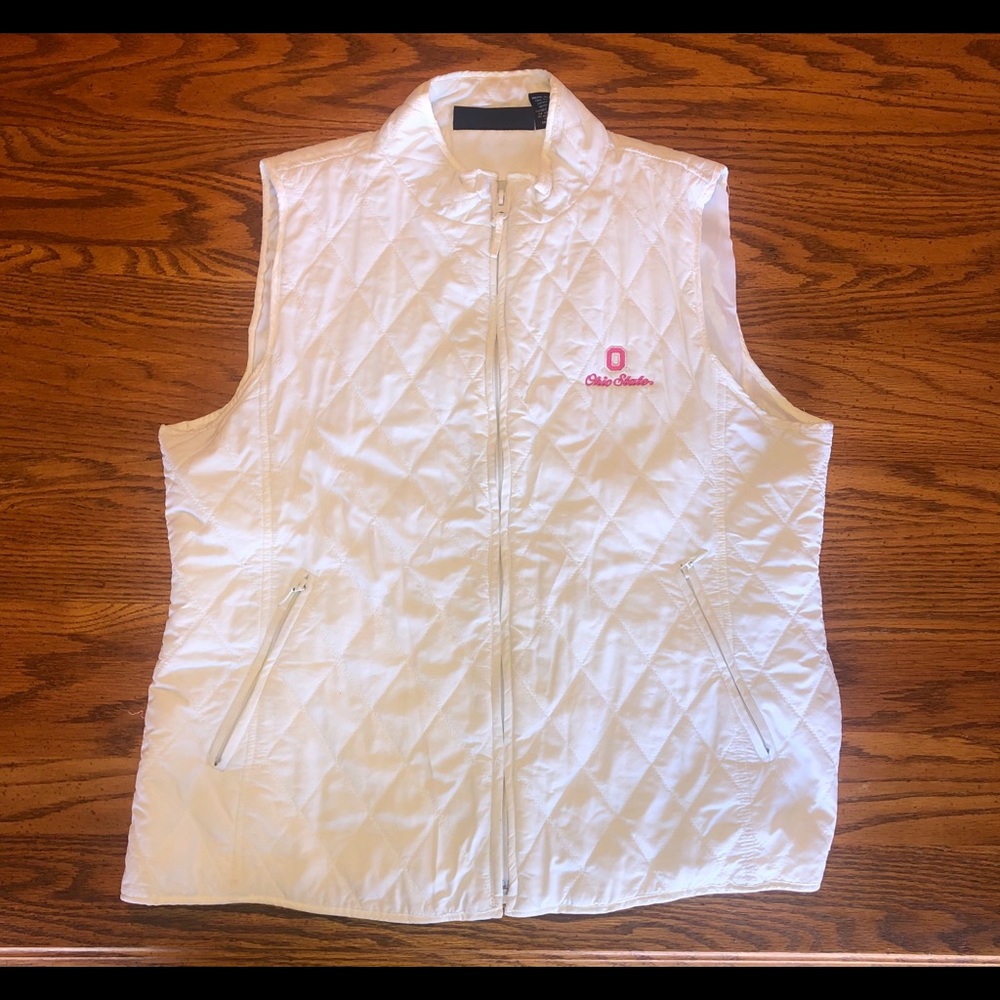 White OSU Vest